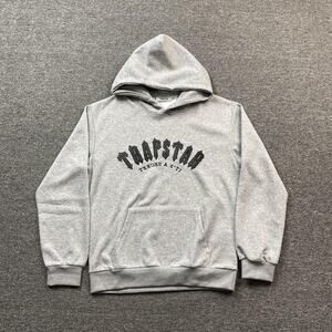 Trapstar Men's Gray Hoodie